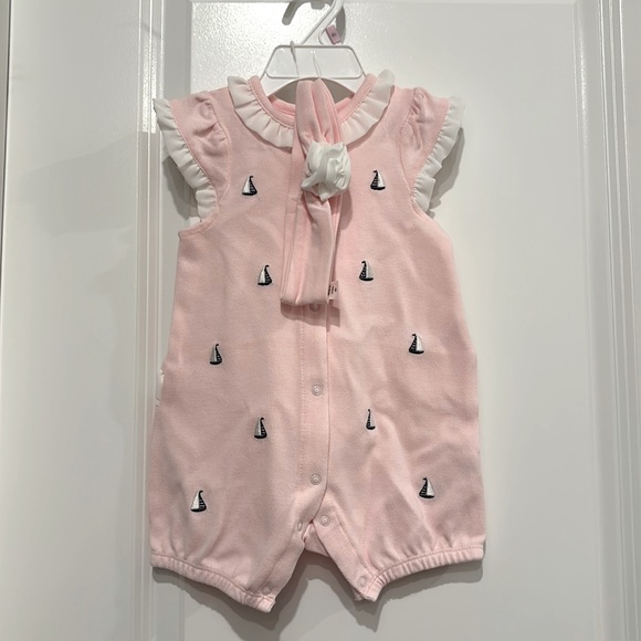NWT Little Me outfit with matching headband - Picture 1 of 1